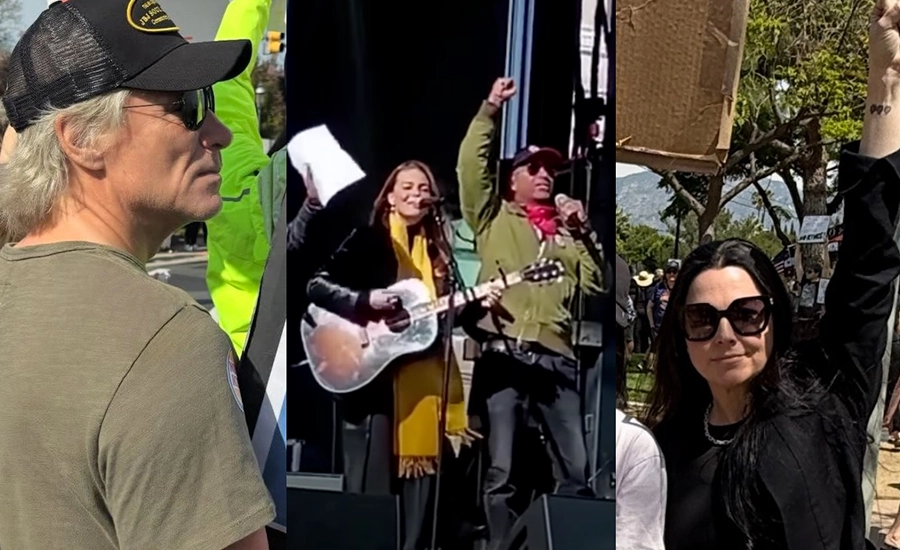 Jon Bon Jovi, Tom Morello (Rage Against the Machine) o Amy Lee (Evanescence) se suman a las protestas “No Kings” contra Donald Trump