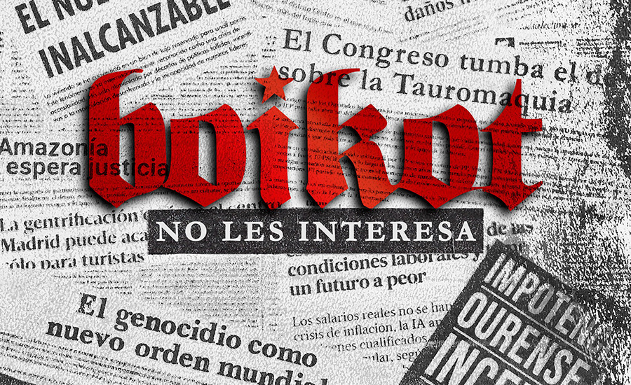Boikot anuncia la fecha y la portada de su próximo disco, “No les interesa”