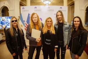Dave Mustaine de Megadeth fue nombrado Huésped de Honor en Buenos Aires