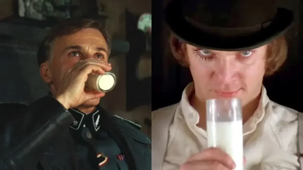 De Hans Landa a Alex DeLarge: El inquietante significado de la leche en el cine