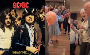 El “Highway to Hell” de AC/DC suena en una residencia de ancianos y todos se vuelven locos bailando con vitalidad