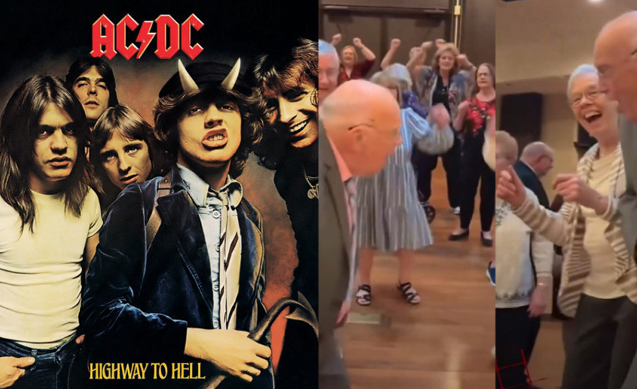 El “Highway to Hell” de AC/DC suena en una residencia de ancianos y todos se vuelven locos bailando con vitalidad