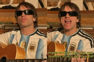 Joaquín Levinton lanzó una versión de "Wonderwall" para alentar a la Selección argentina